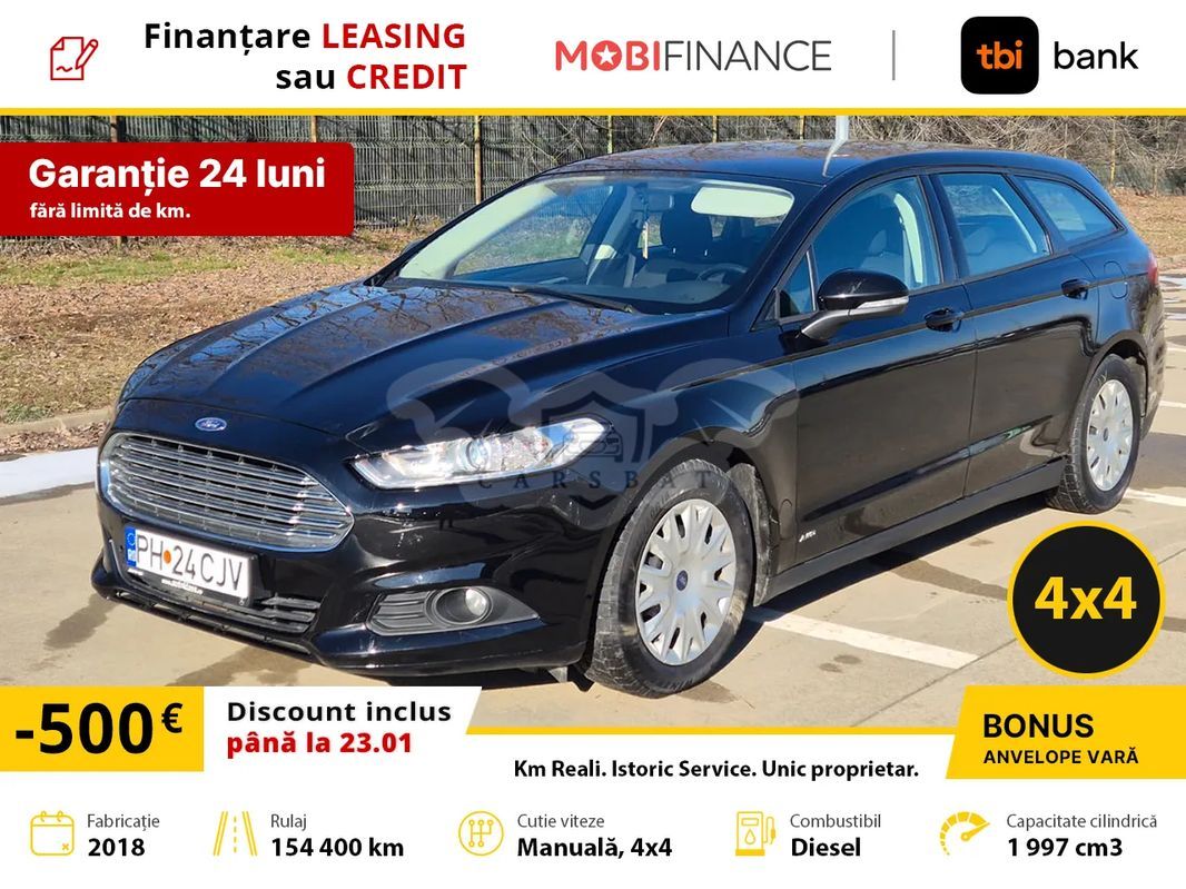 Ford Mondeo IV [2014 - Prezent] 2.0 TDCI AWD Business 2018