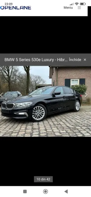 BMW 5 Series G30/G31 [2017 - Prezent] 530e Aut. Luxury Line 2020