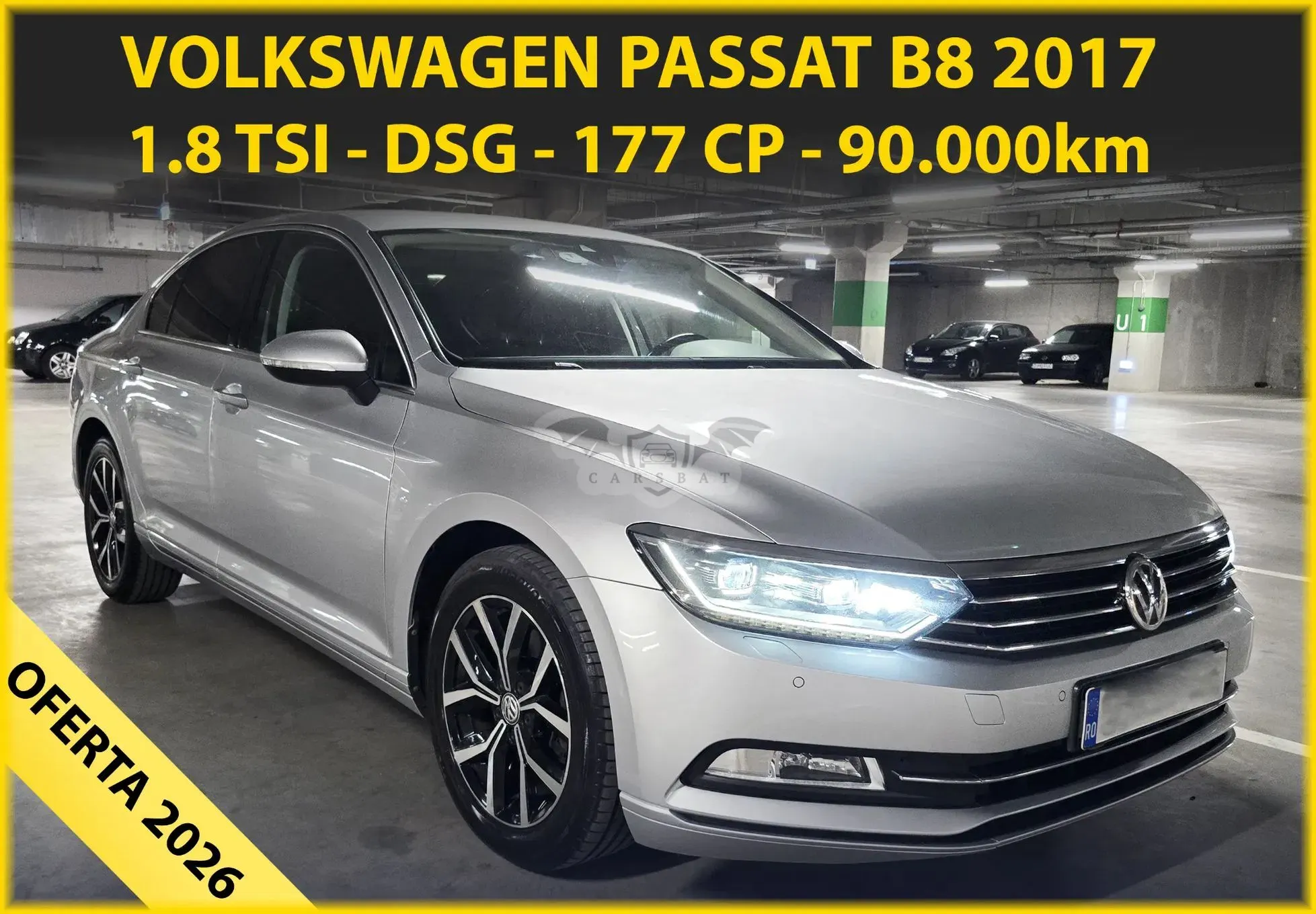 Volkswagen Passat B8 [2014 - Prezent] 1.8 TSI (BlueMotion Technology) DSG Comfortline 2017