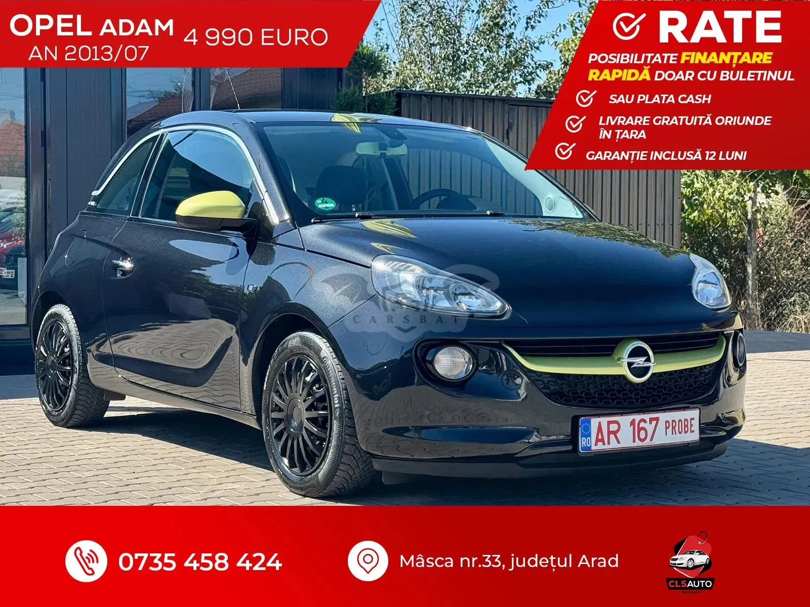 Opel Adam 1.4 Black Link 2013