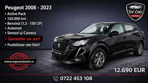 Peugeot 2008 II [2019 - Prezent] 1.2 L PureTech STT EAT8 Active 2023