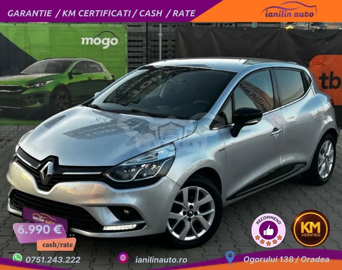 Renault Clio IV [2012 - 2019 ENERGY TCe 90 Start & Stop LIMITED 2018