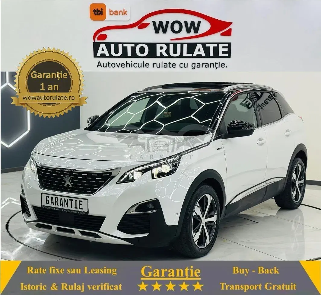 Peugeot 3008 II [2016 - Prezent] 1.2 PureTech Turbo S&S GT-Line 2017