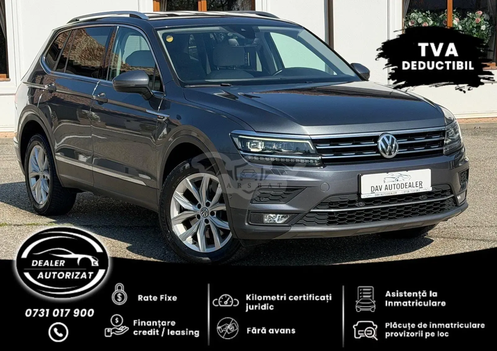 Volkswagen Tiguan II [2016 - Prezent] 2.0 TDI 4Mot DSG Highline 2019