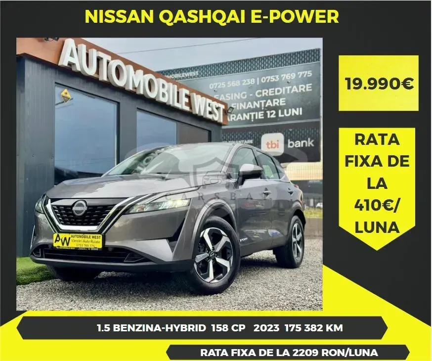 Nissan Qashqai III [2021 - Prezent] 1.5 VC-T e-Power Tekna 2023
