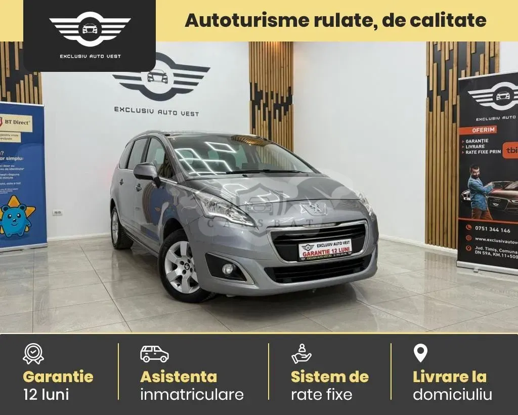 Peugeot 5008 I [2009 - 2017] BlueHDI 120 EAT6 Stop & Start Active 2015