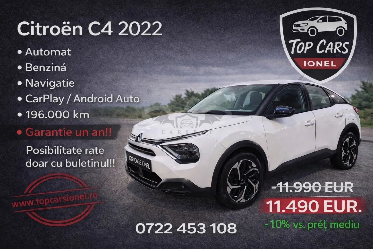 Citroën C4 1.2 PureTech S&S EAT8 Feel 2022