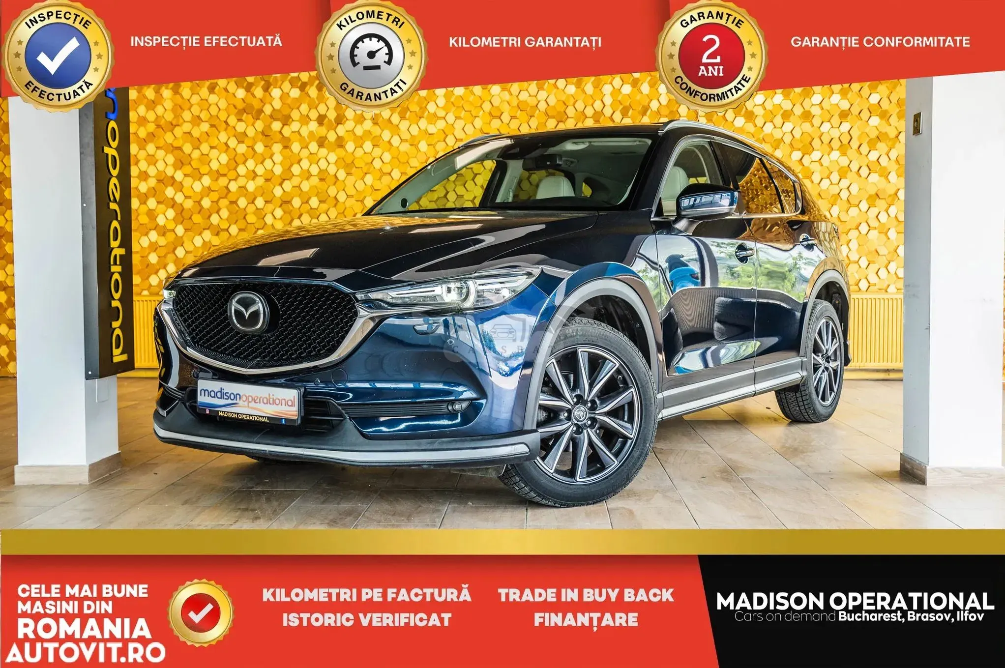 Mazda CX-5 II [2017 - Prezent] CD175 4x4 AT Revolution Plus 2017
