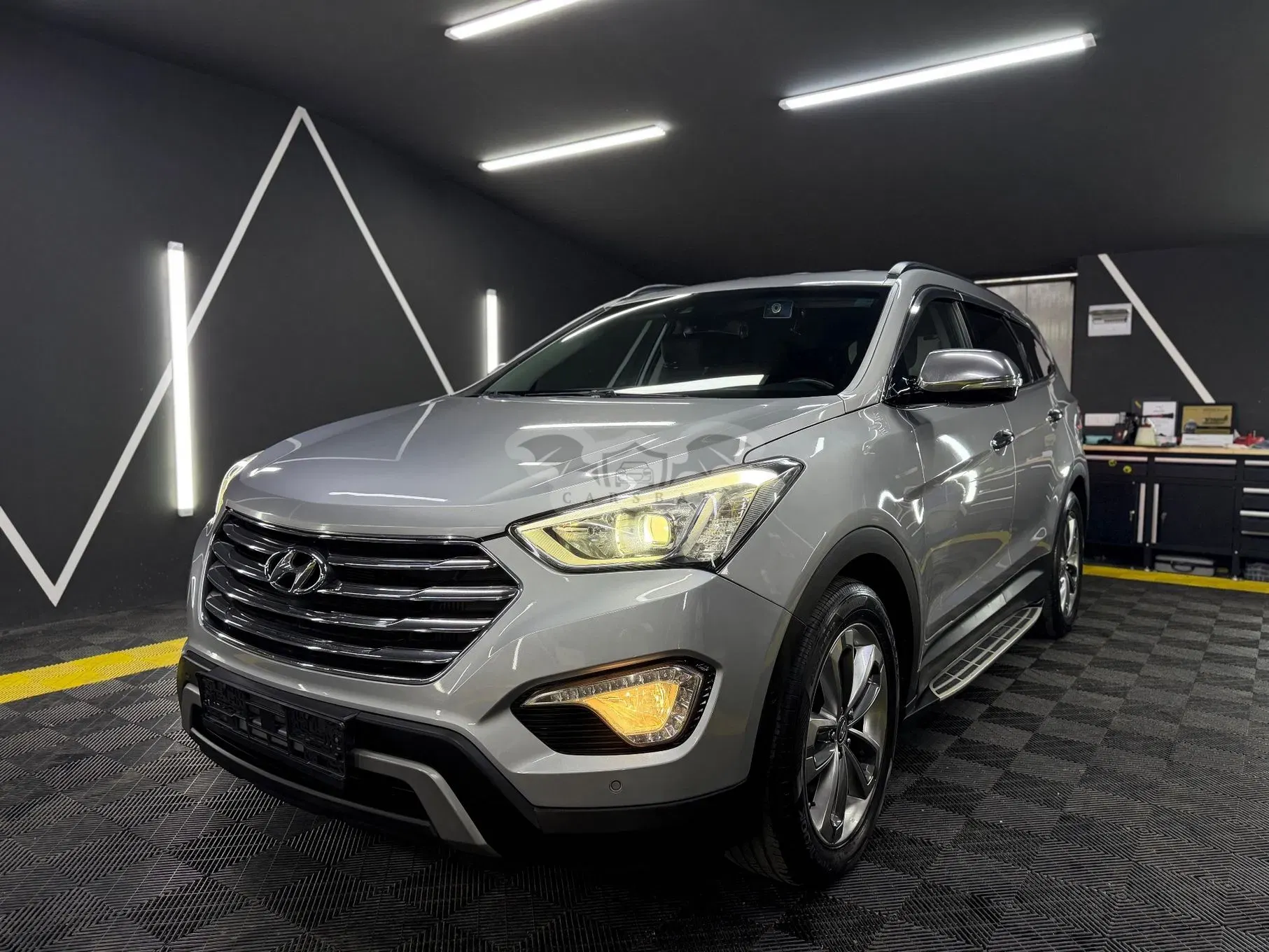 Hyundai Santa Fe III [2013 - 2018] blue 2.2 CRDI 4WD Automatik Premium 2014
