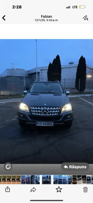 Mercedes-Benz ML 300 CDI BlueEfficiency Aut 2010