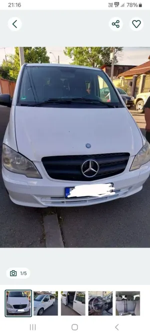 Mercedes-Benz Vito Extralang Mixto 2011
