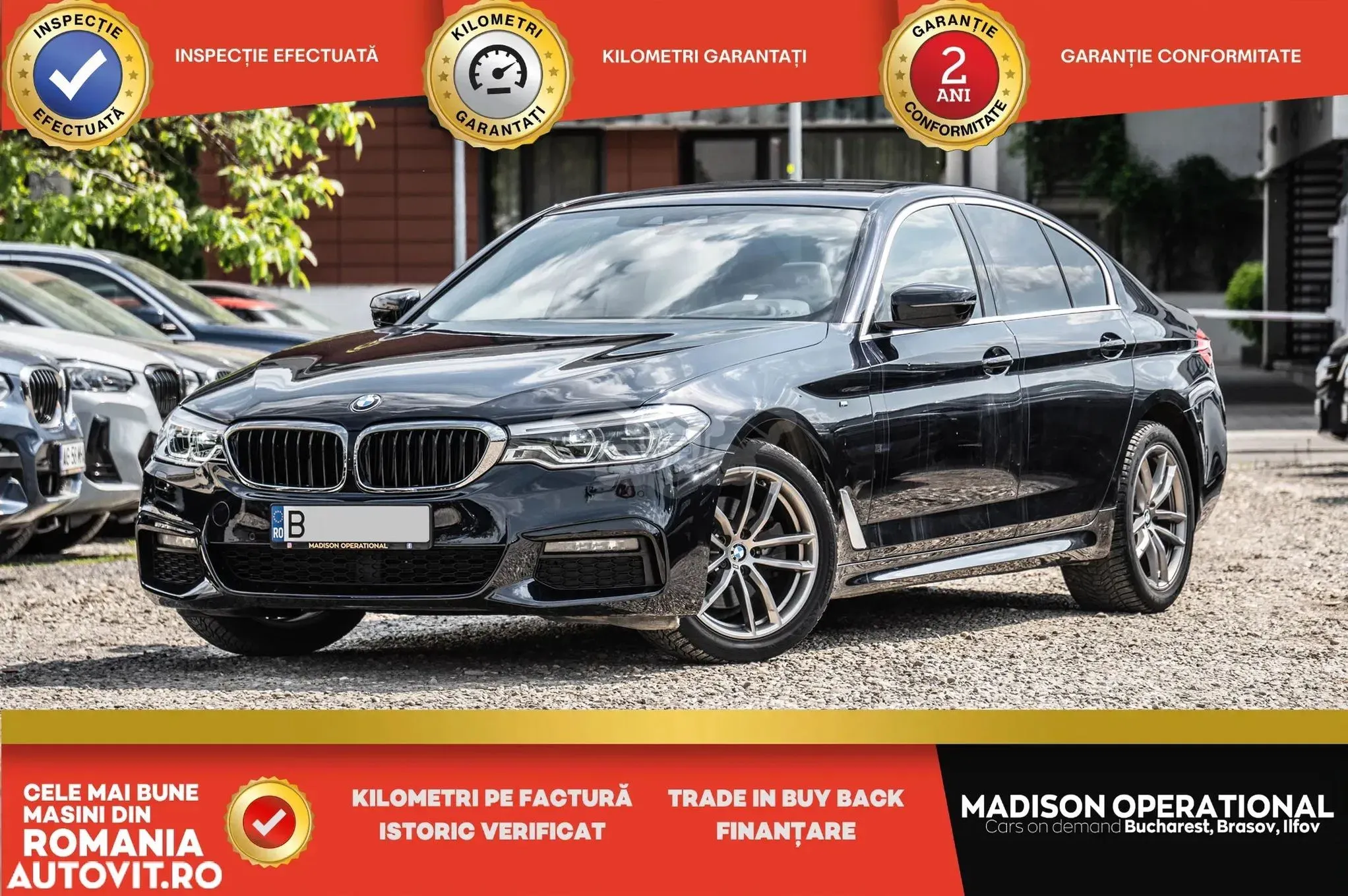 BMW 5 Series G30/G31 [2017 - 2023] 520d xDrive AT 2019