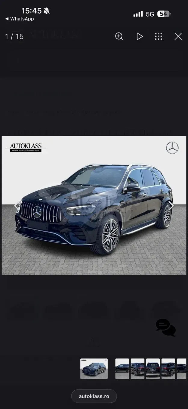 Mercedes-Benz GLE AMG 53 4Matic+ AMG Speedshift TCT 9G 2025