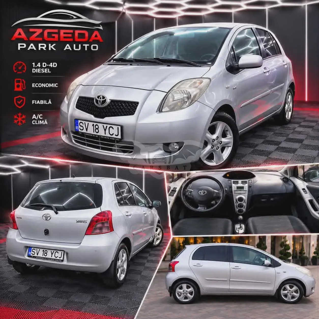 Toyota Yaris 1.4 D-4D Aut Sol 2008