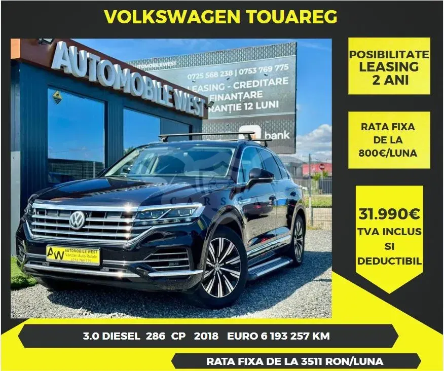 Volkswagen Touareg III [2018 - Prezent] ver-3-0-v6-tdi-scr-4motion-automatik-elegance-edition 2018