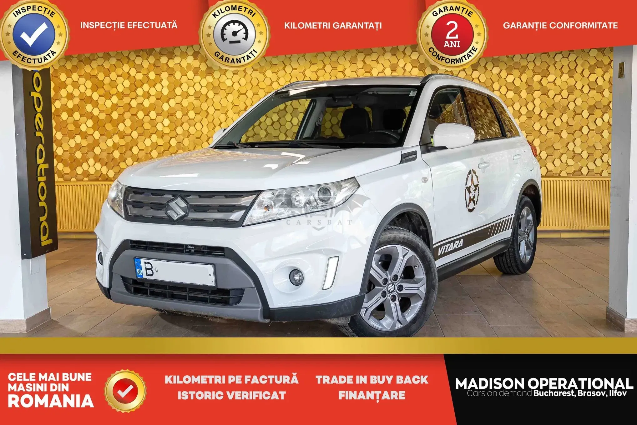 Suzuki Vitara IV [2014 - Prezent] 1.6 4X4 Luxus Aut. 2015