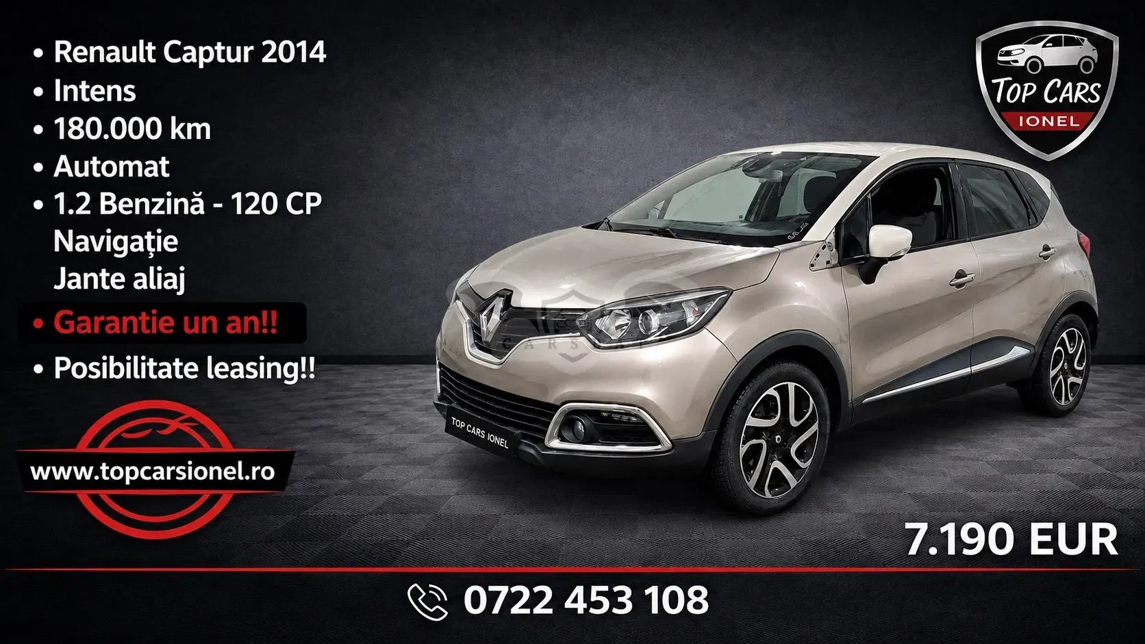 Renault Captur / QM3 I [2013 - 2019] ENERGY TCe EDC Intens 2014