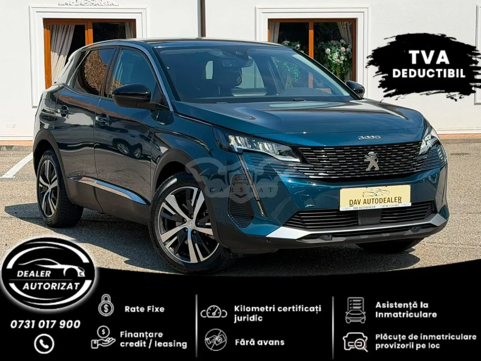 Peugeot 3008 II [2016 - Prezent] 225 e-EAT8 Allure 2022