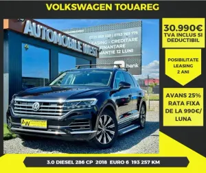 Volkswagen Touareg III [2018 - Prezent] 3.0 V6 TDI SCR 4Motion Automatik Elegance 2018