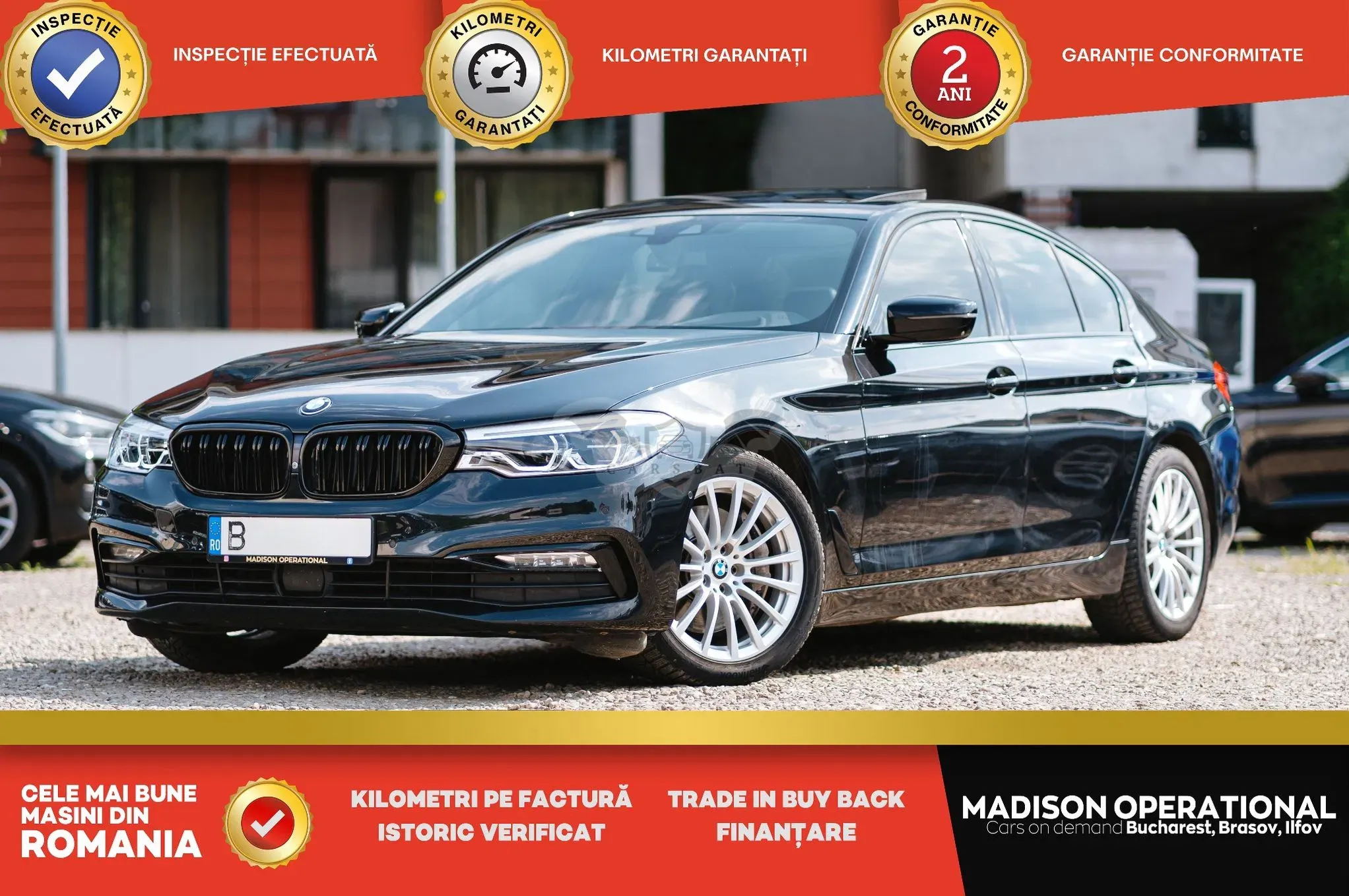 BMW 5 Series G30/G31 [2017 - 2023] 540i xDrive AT 2018