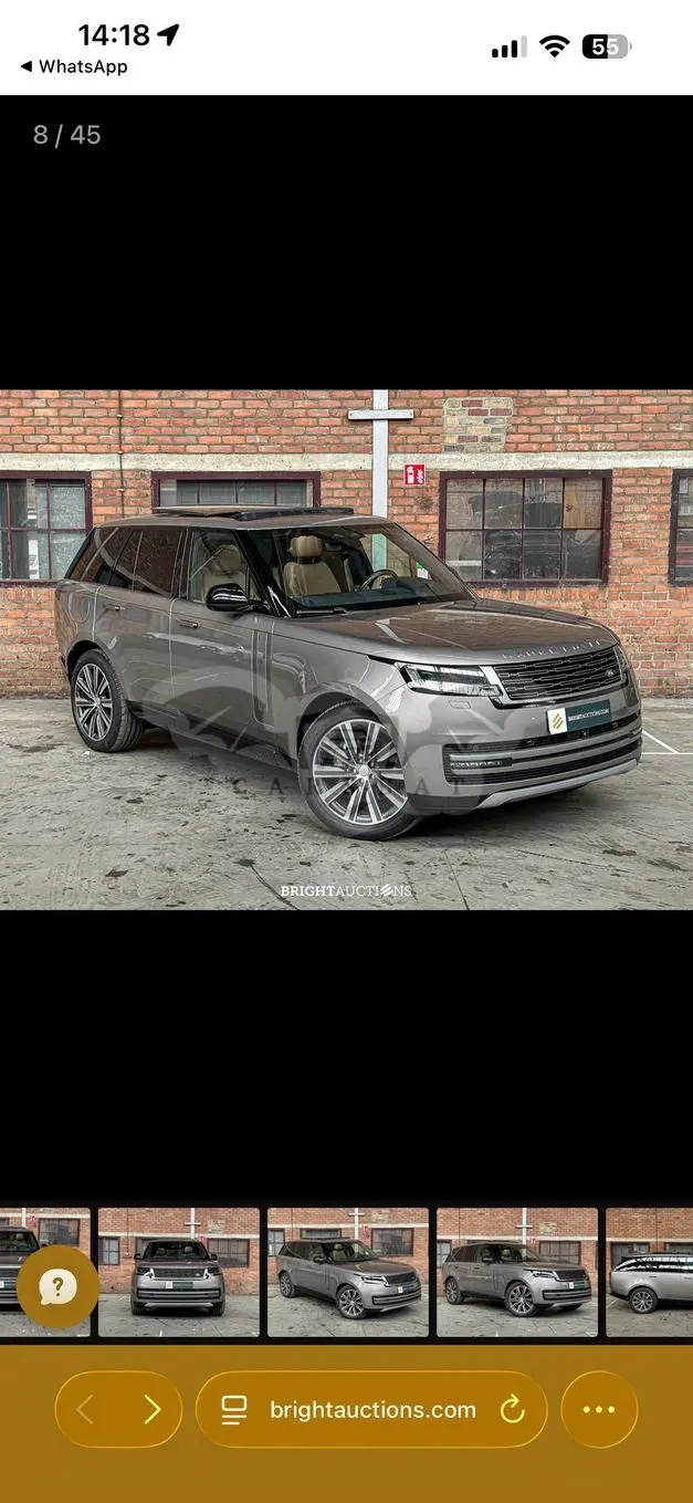 Land Rover Range Rover V [2021 - Prezent] 3.0 I6 D350 MHEV HSE 2022