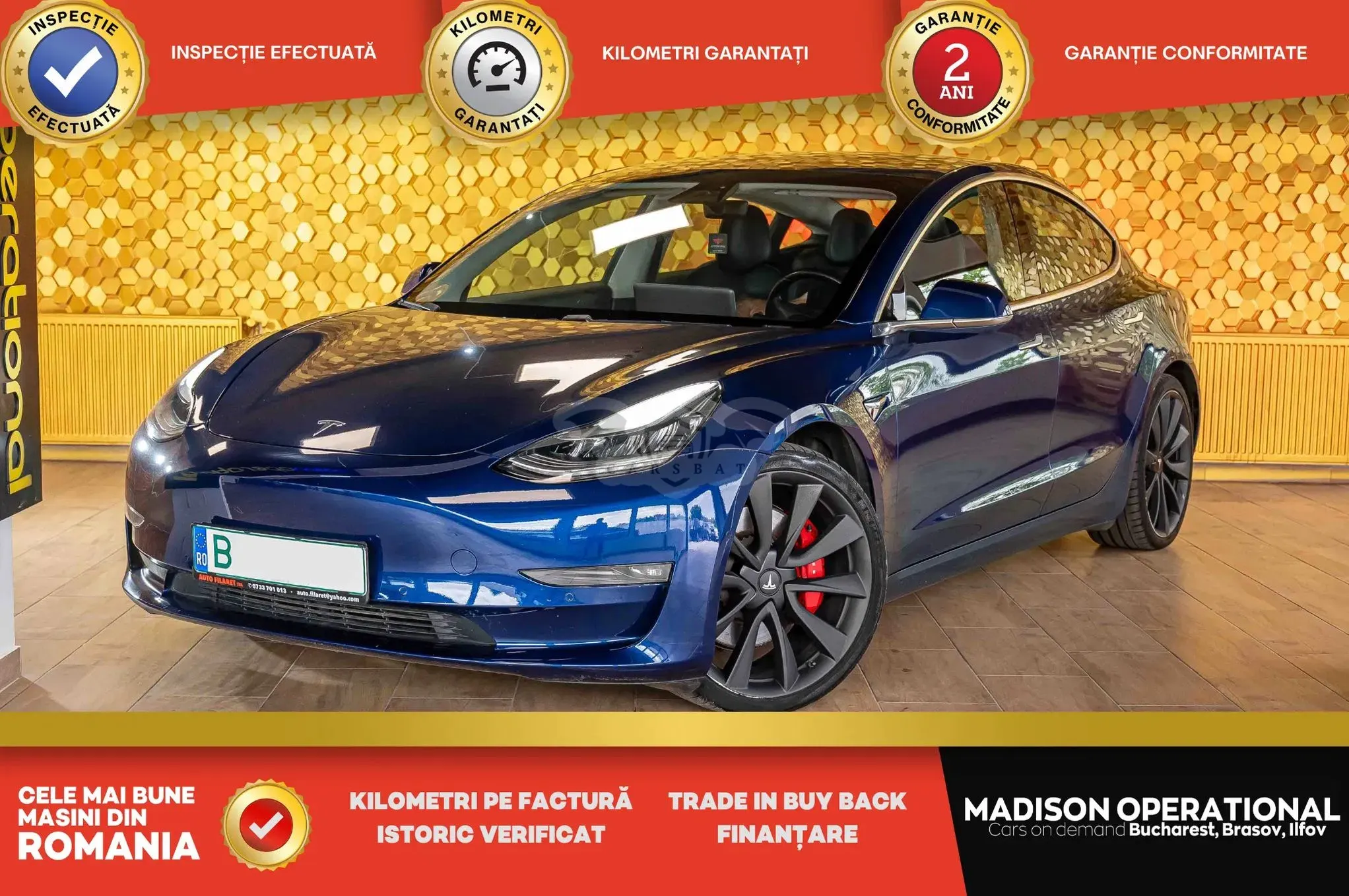 Tesla Model 3 Langstreckenbatterie Allradantrieb Dual Motor 2020
