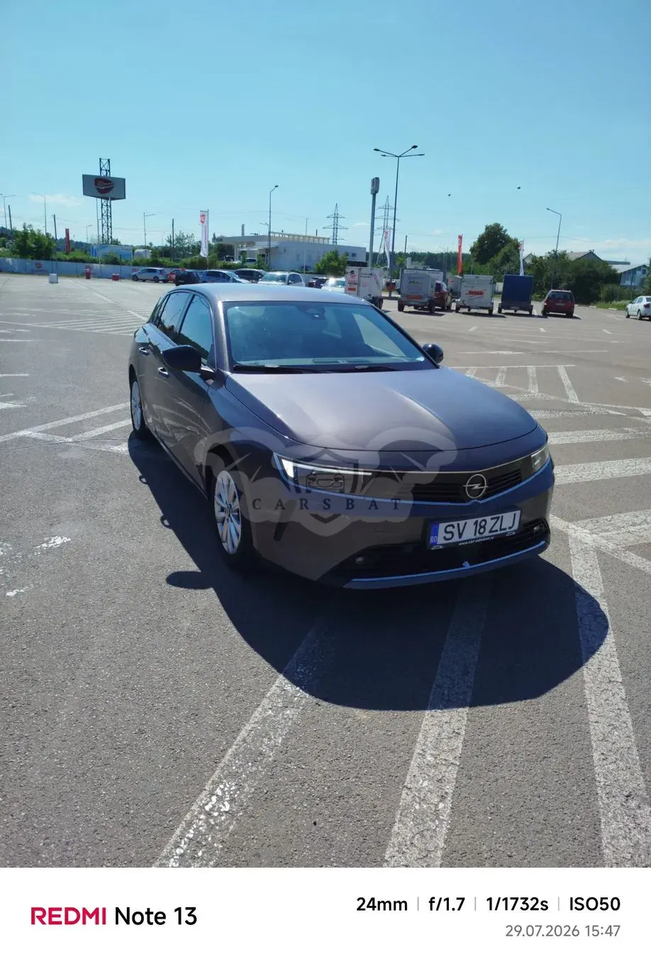 Opel Astra L [2021 - Prezent] 1.2L Turbo Start/Stop AT8 Elegance 2023
