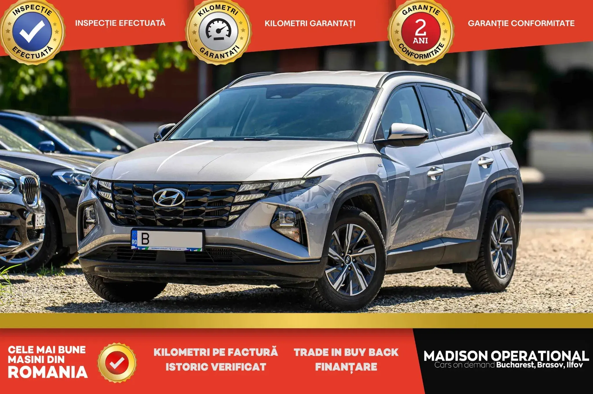 Hyundai Tucson III [2020 - Prezent] M-Hybrid 1.6 l 180 CP 4WD 7DCT Style 2022