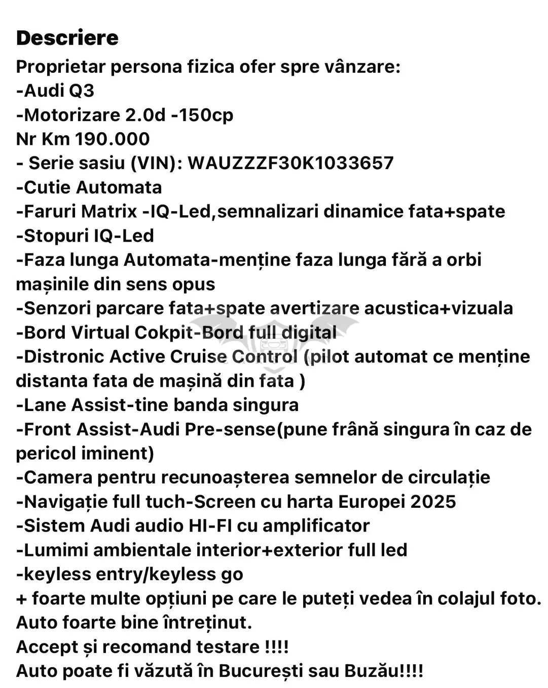 Audi Q3 F3 [2018 - Prezent] 2020