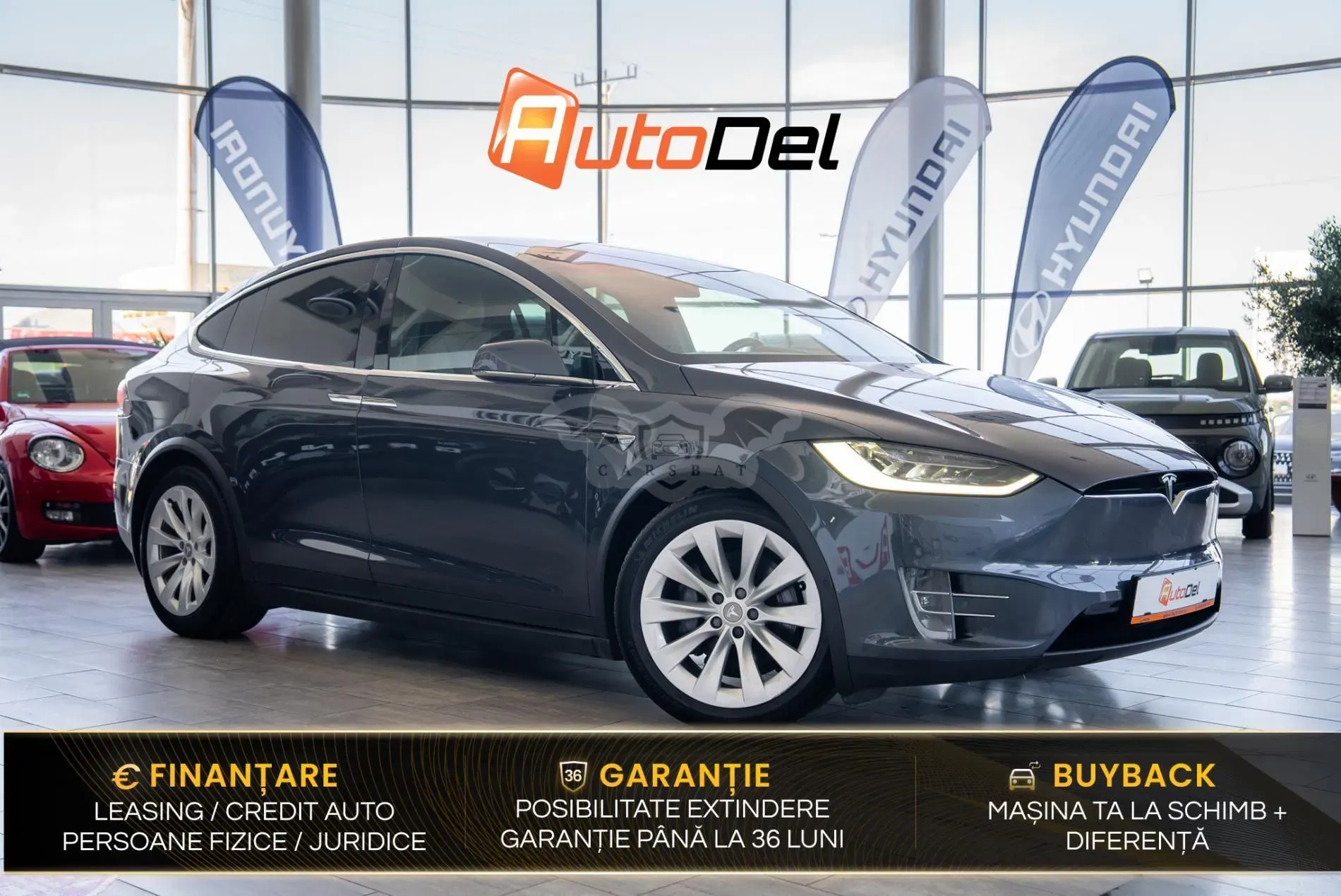 Tesla Model X Signature P90D Allradantrieb 2020
