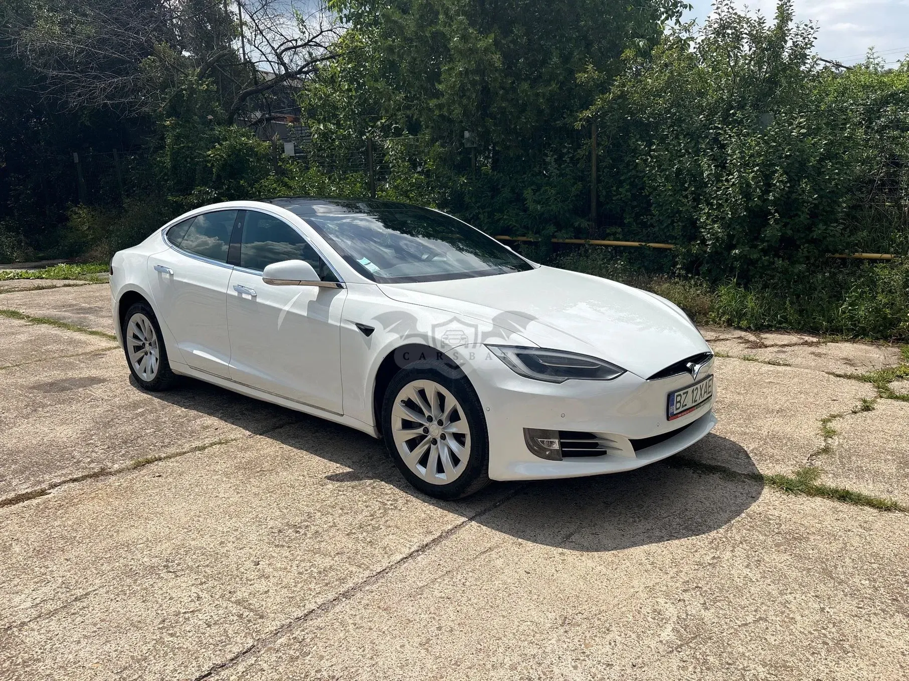 Tesla Model S 85D Allradantrieb Performance 2017