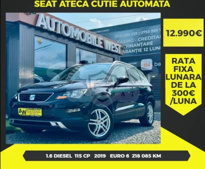 Seat Ateca 1.6 TDI DSG Style 2019