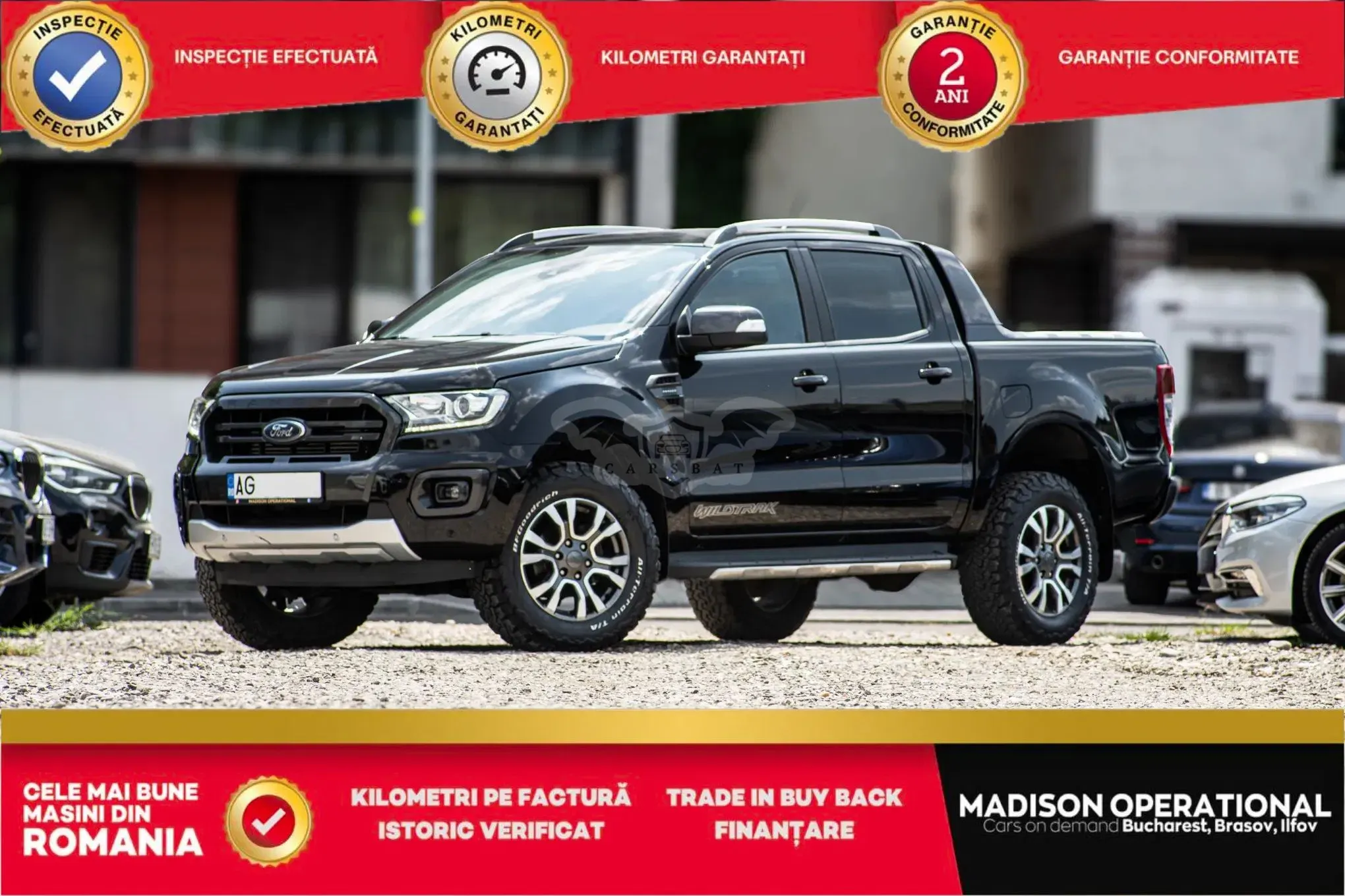 Ford Ranger 2.0 EcoBlue 170 CP 4x4 Cabina Dubla Wildtrack Aut. 2019