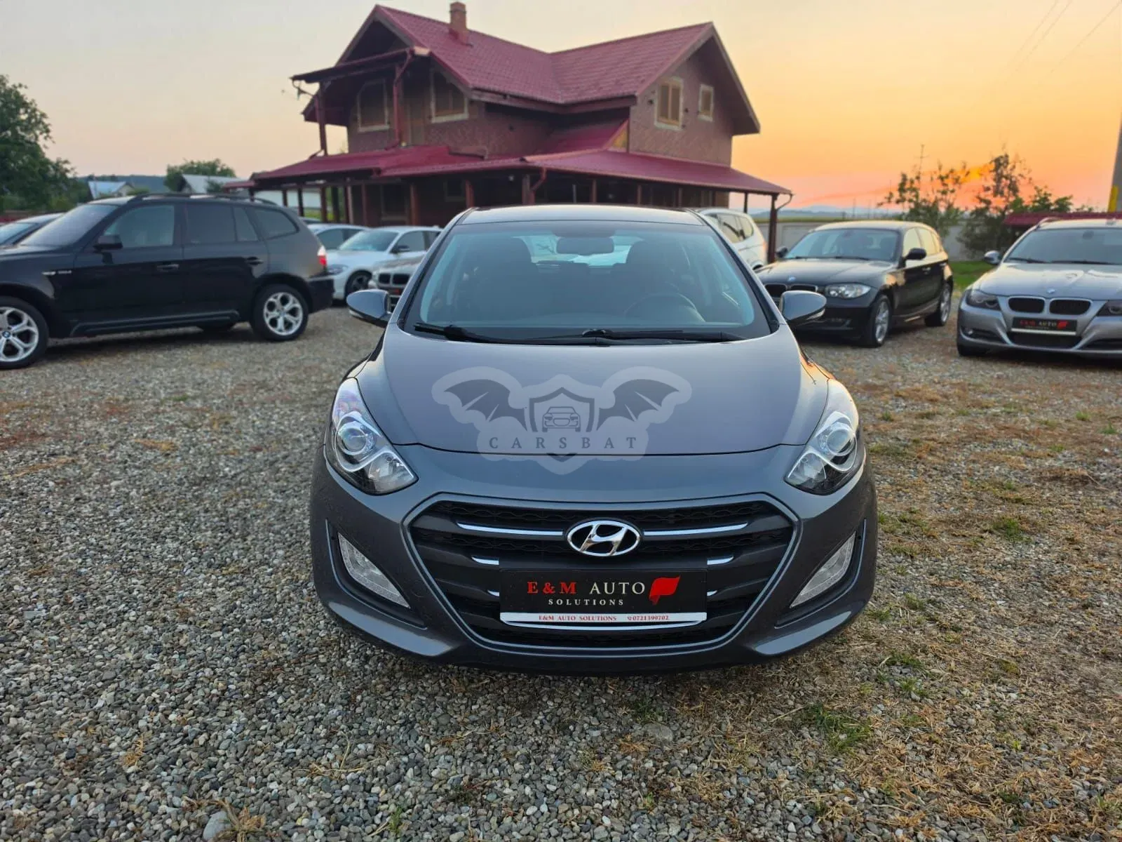Hyundai i30 II [2011 - 2017] blue 1.6 CRDi DCT Passion 2016