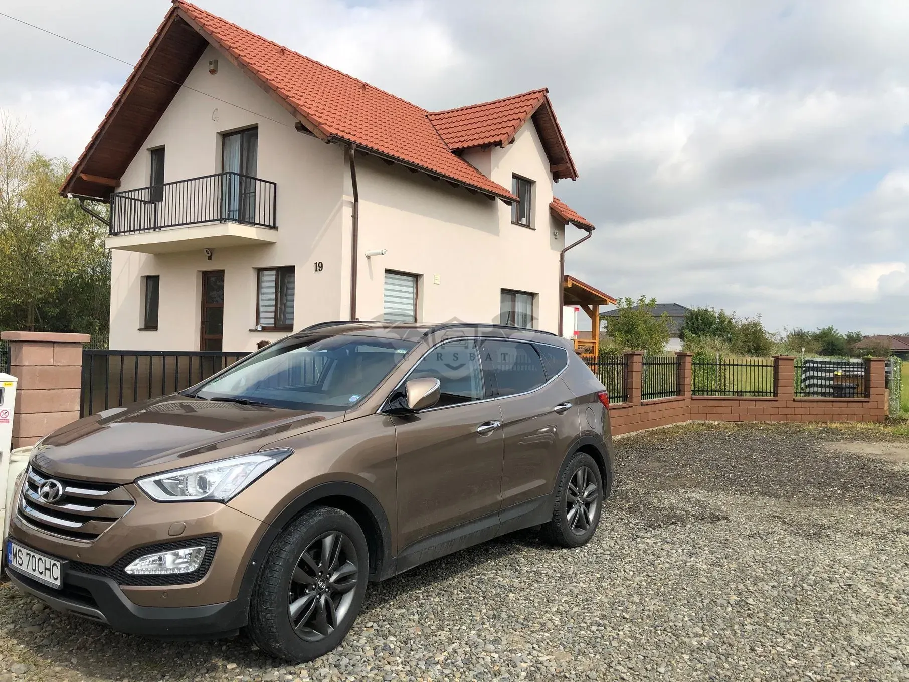 Hyundai Santa Fe blue 2.2 CRDI 2WD Automatik Style 2013