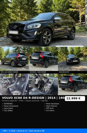 Volvo XC60 I [2008 - 2017] D4 VEA Start-Stop R-Design 2014