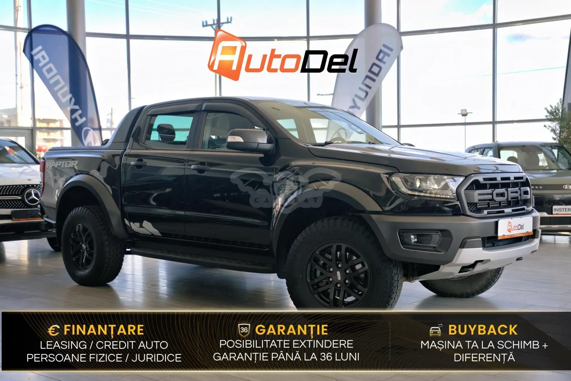 Ford Ranger III [2011 - Prezent] 2.0 EcoBlue 213 CP 4x4 Cabina Dubla Raptor Aut. 2021