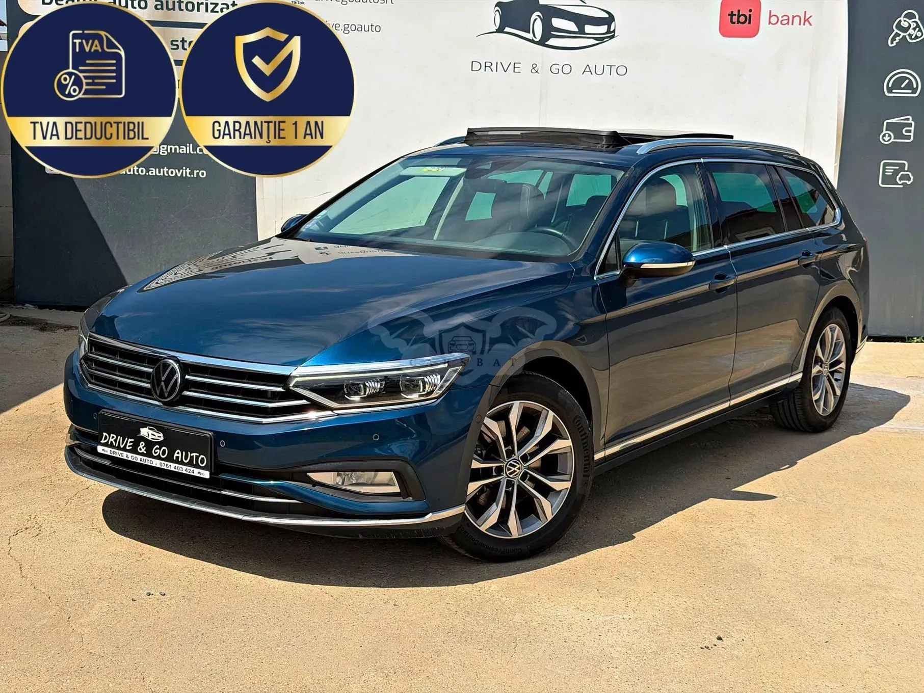 Volkswagen Passat B8 [2014 - Prezent] 1.5 TSI OPF DSG Elegance 2021
