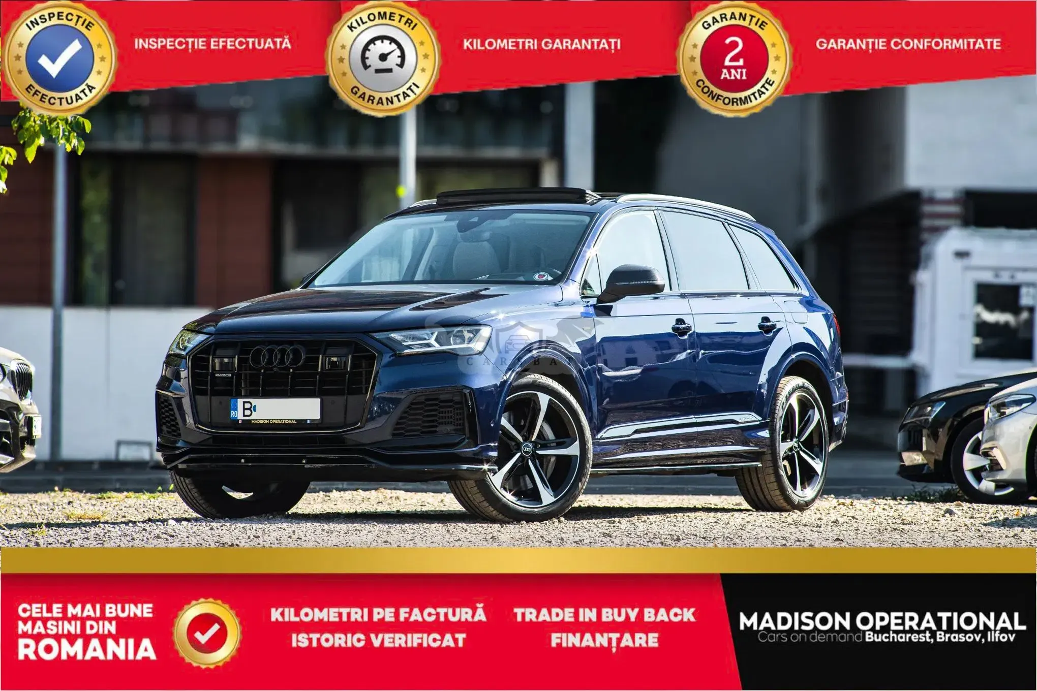 Audi Q7 4M [2015 - Prezent] 55 TFSI e quattro tiptronic S line 2022