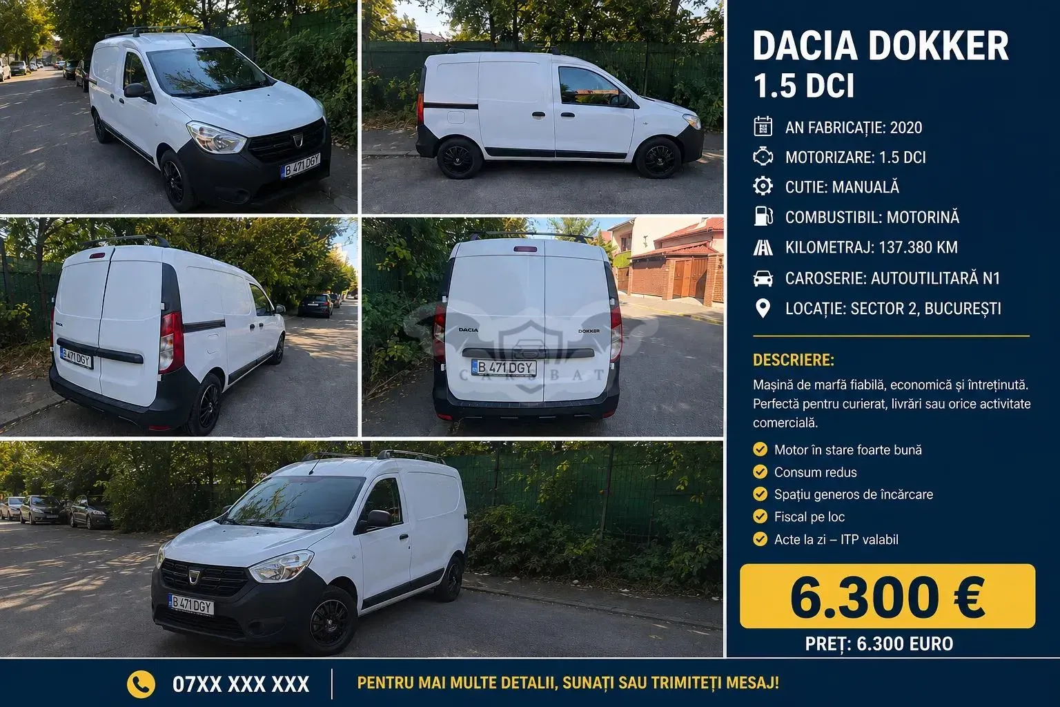 Dacia Dokker 1.5 Blue dCi Ambiance 2020