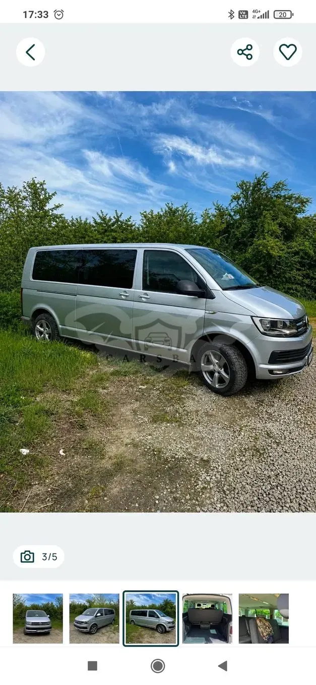 Volkswagen Caravelle KR Highline 2016