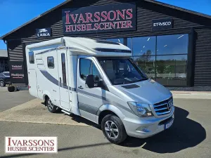 Hymer van 520 s / endast 6.37m / enkelsängar / mercedes / automat 2017