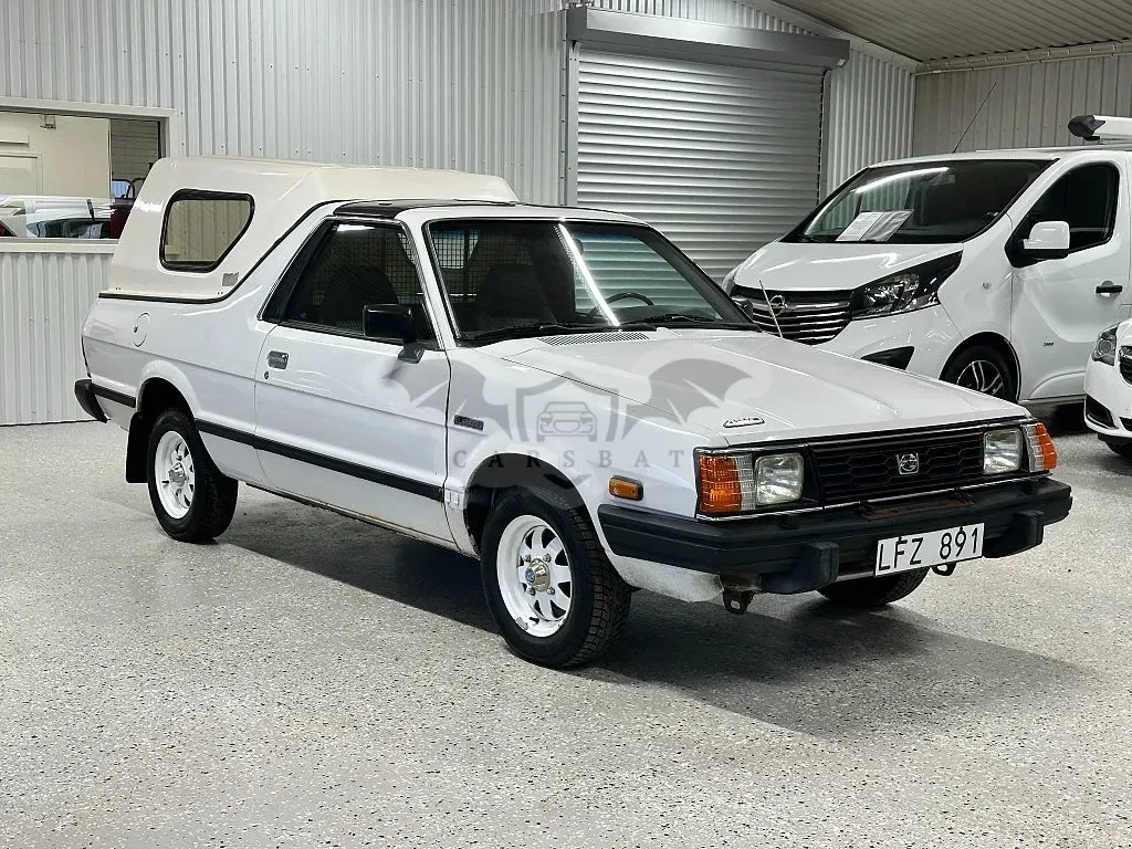 Subaru 1800 1.8l 4wd 82hk brat brumby besiktigad låga mil! 1985