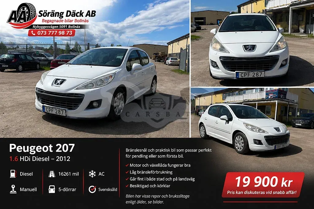 Peugeot 207 2012