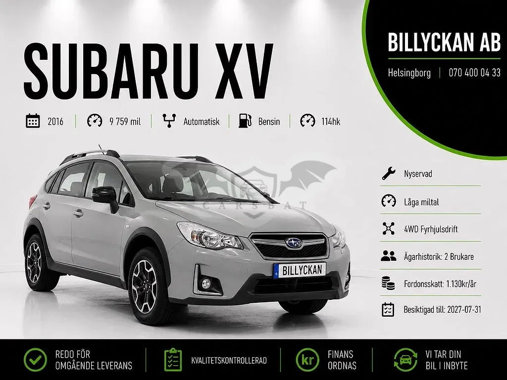 Subaru XV 2016