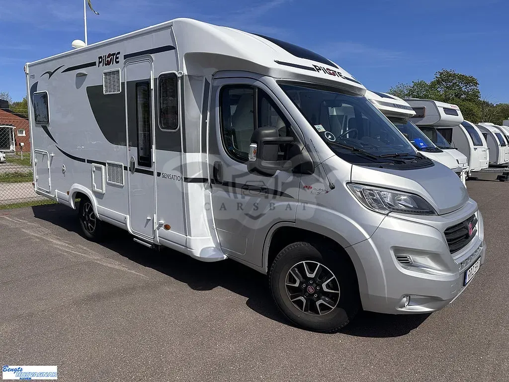 Pilote p 700 gj | automat | dieselvärme | luftfjädring 2019