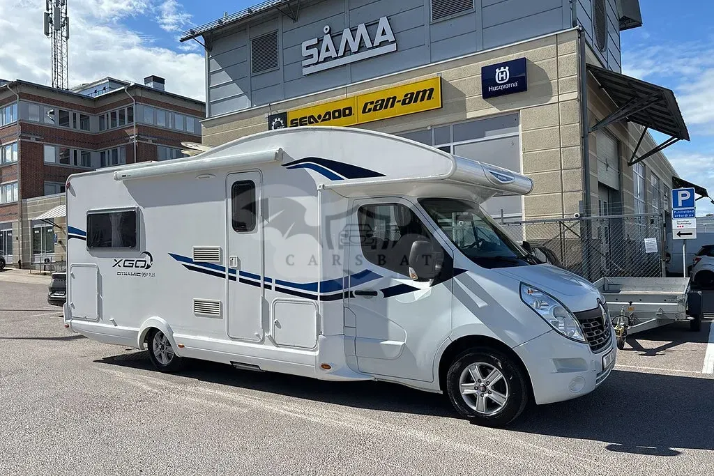 Rimor xgo dynamic p plus/125 hk/ långbäddar/ taksäng/ cykelställ 2017