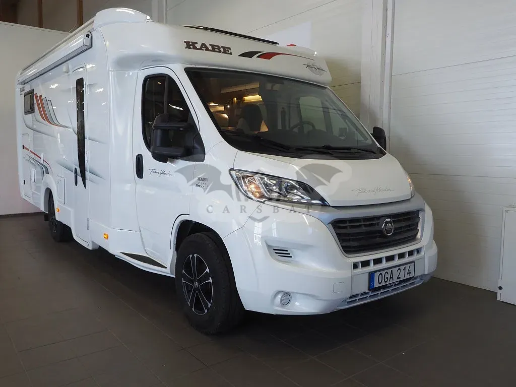 Kabe tmc classic 740 lgb långbädd i solcell i backkamera i 4250kg 2016