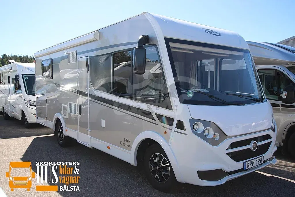 Carado i 449 automat 150hk queenbed 3500kg b körkort 2019