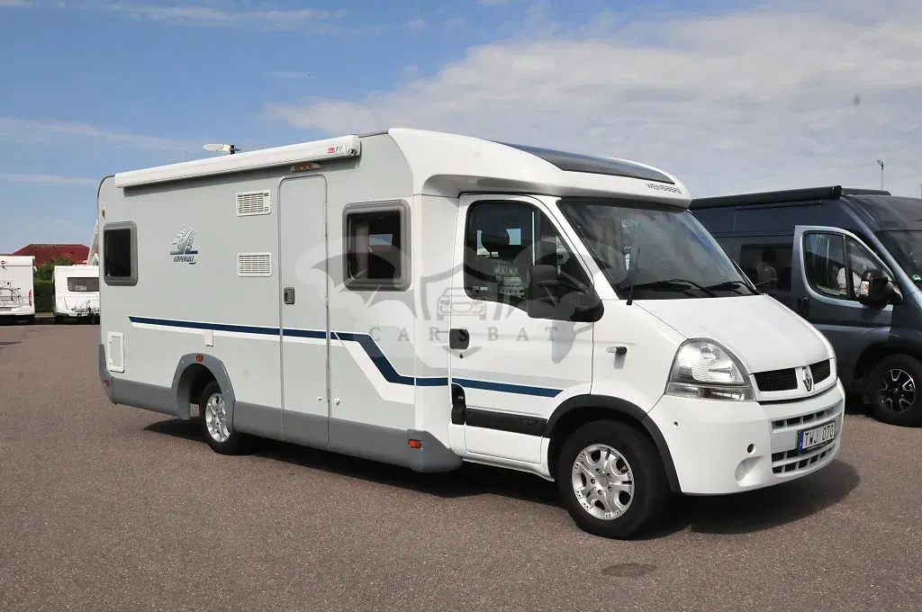 Weinsberg imp670 fransk bädd solceller separat dusch conversion chassi pla 2007